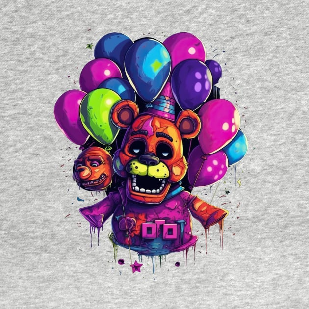 Freddy's Night Fright T-Shirt by ABART BY ALEXST 